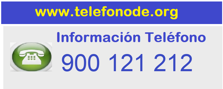 Telefono  900121212